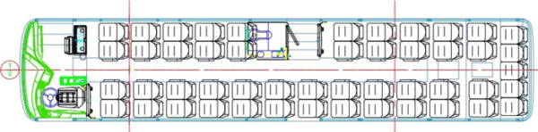 TAM Bus 49+1+1 Seats Diesel Euro 5 MY 2025 Gold/Black - Image 13